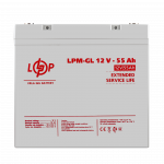 Акумулятор гелевый LPM-GL 12V - 55 Ah