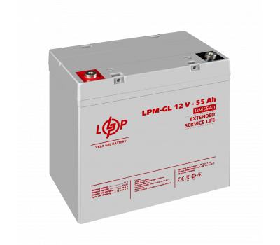 Акумулятор гелевый LPM-GL 12V - 55 Ah