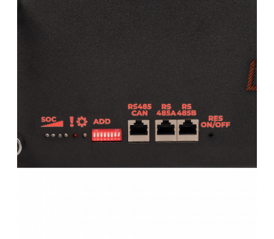 Акумулятор LP LiFePO4 51,2V - 100 Ah (5120Wh) (BMS SP 100A/50А) RM RS485/CAN LCD BL