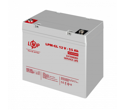 Акумулятор гелевый LPM-GL 12V - 55 Ah