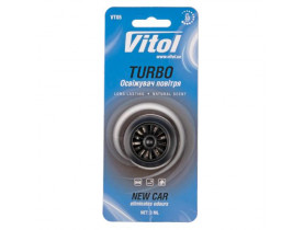 Освіжувач повітря Vitol Turbo New car / Освіжувачі