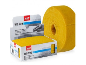 APP Наждачка волокнистая WSR 222  100mm x 10m, золотая , микрозернистая, рулон - APP