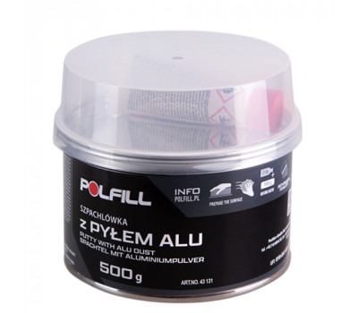 Polfill Шпатлівка з алюмінієм Polfill  з зат. 0,5kg