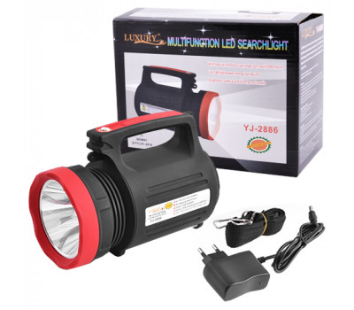 Фонарь переносной Luxury 2886-5W+22SMD, power bank, встр. аккумулятор, ЗУ 220V