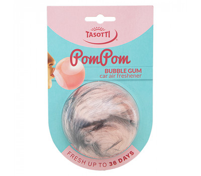Ароматизатор мешочек Tasotti/серия POM POM Bubble Gum