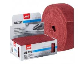 APP Скотч -брайт WSR 222  100mm x 10m, червоний (10 шт), мілкоабразивний, рулон / APP