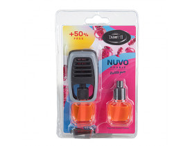 Ароматизатор  на дефлектор "Nuvo" Double Blister Bubble Gum 8ml (уп. 12 шт) с запаской - АВТОАКСЕССУАРЫ