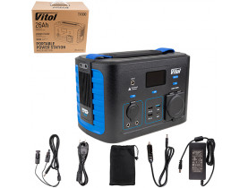 Портативный источник питания Vitol TV300, 220В/300Вт/Li-ion NCM 281Вт/ч, чистый синус - Портативные источники питания