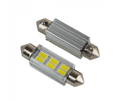 Лампа PULSO/софитные/LED SV8.5/T11x41mm/6 SMD-5730/9-18v/130Lm