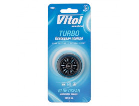 Освіжувач повітря Vitol Turbo Blue Ocean / Освіжувачі