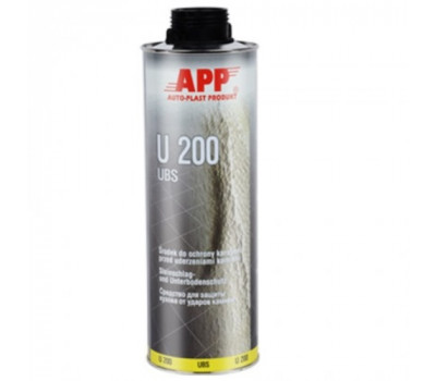 APP Антигравий под пистолет, U200 UBS, черный, 1l