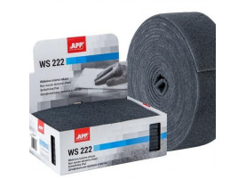 APP Наждачка волокнистая WSR 222  100mm x 10m, серая ,  среднеабразивная, рулон - APP