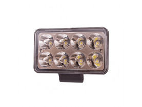 Фара робочого світла WLP-24S4 SPOT 8Led*3W/10-30V/24W/6000K / Фари додаткові Led універсальні