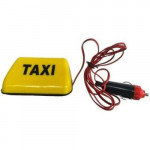 Шашка для такси TAXI LED T-008 мини желтая