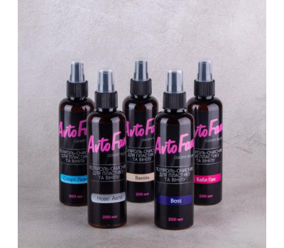 Поліроль для пластика AVTOFAN Ваніль 200ml.