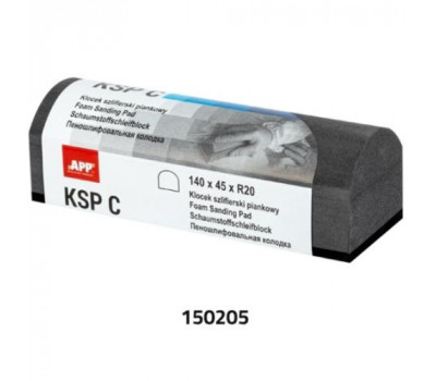 APP Брусок шлифовочный KSP С 140mm x 45mm x R20