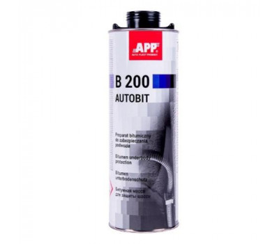 APP Средство для защиты шасси  B200 Autobit 1.0l,  черное