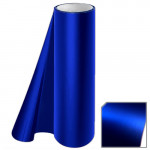 Декоративна плівка 1.52м х 20м Chrome matte синiй