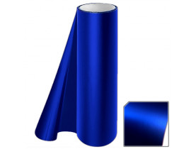 Декоративная пленка  1.52м х 20м Chrome matte синий - АВТОАКСЕССУАРЫ
