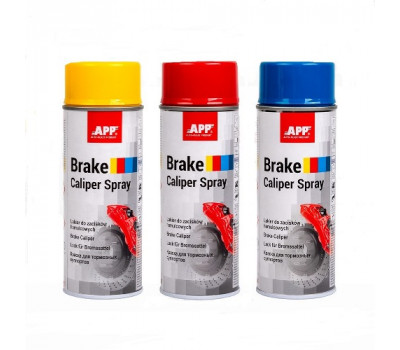 APP Краска аэрозольная Brake Caliper Spray, 400 мл, для тормозных суппортов синяя