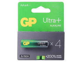 Батарейка GP ULTRA PLUS ALKALINE 1.5V 15AUP21-SB4 щелочная, LR6, АА - Элементы питания