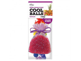 Ароматизатор на зеркало мешочек Tasotti/серия "Cool Balls Bags" -  Tutti Frutti - Освежители
