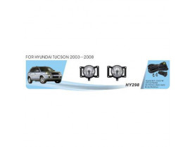 Фары доп.модель Hyundai Tucson/2003-08/HY-298/881-12V27W/эл.проводка - Hyundai