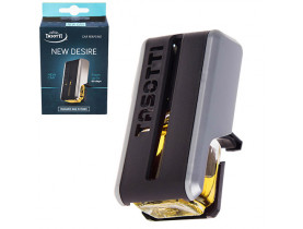 Ароматизатор  на дефлектор Tasotti/"New Desire" - 8ml / New car - АВТОАКСЕССУАРЫ