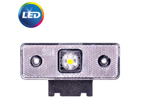 Повторювач габариту "ISIKSAN" білий LED / СВІТЛО