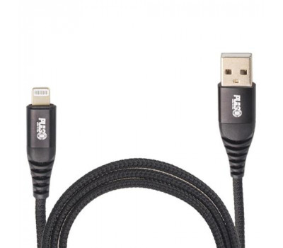 Кабель  VOIN CC-4202L BK USB - Lightning 3А, 2m, black (быстрая зарядка/передача данных)