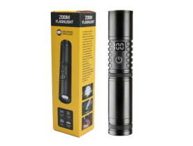 Ліхтар S2304-WHITE LASER LED PM10-TG, 1x18650/3xAAA, power bank, ЗУ Type-C, zoom / Переноски-ліхтарі