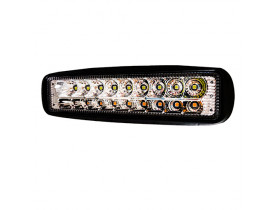 Фара робочого світла WLP-20RT2 SPOT 10Led*2W 10Led*1W /10-30V/20W+10W/6000K/ з поворотом / Фари додаткові Led універсальні