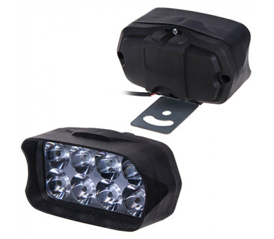 Фара рабочего света NEN G162/L21 (8led*0w 85х50мм) 12V пластик