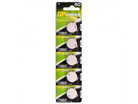 Батарейка GP дисковая Lithium Button Cell 3.0V CR2032-8U5 литиевые - Элементы питания