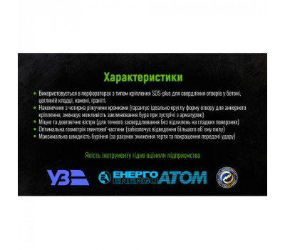 Бур по бетону SDS-plus S4 QUADRO 10x310мм Alloid