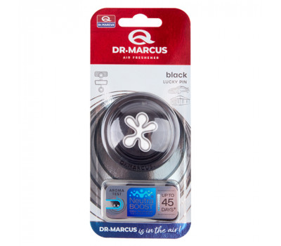 Освежитель воздуха DrMarkus LUCKY PIN Black бокс
