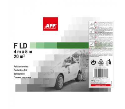 APP Пленка защитная (тонкая) 4м*5м F LD  4 мкм