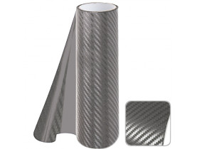 Декоративная пленка  1.52м х 30м 3D Carbon GE-08 тёмно-серая - АВТОАКСЕССУАРЫ