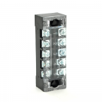 Клемна колодка 5-розрядна TB-1505 15A/600V, перетин дроту 0,5-1,5 мм2, 100 шт в упаковці, ціна за штуку
