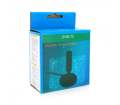 Кімнатна антена T2 DAT-01, Black, Box