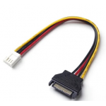 Переходник питания SATA=>4pin(малый), 0.2m, Пакет