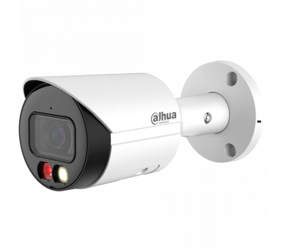 2 Mп IP камера циліндрична Smart Dual Light зі звуком та SD карткою Dahua DH-IPC-HFW2249S-S-IL (2.8мм)