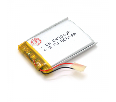 Литий-полимерный аккумулятор 4*30*40mm (Li-ion 3.7В 600мА·ч)