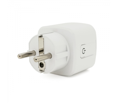 WI-FI pозетка 16A+ счетчик электроэнергии, White, Box