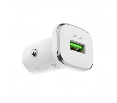 Набор BOROFONE BZ12A АЗУ 1xUSB+ кабель Type-C, QC 3.0A, 1м, White, Box