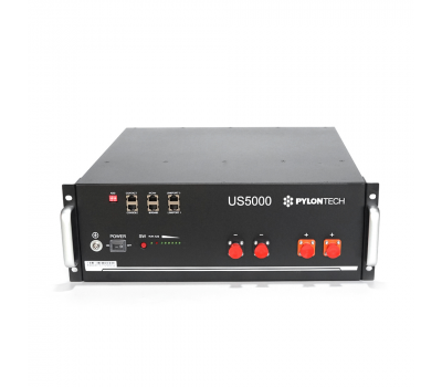 Акумуляторна батарея Pylontech US5000 100AH/48V ((Ш)442*(В)161*(Г)420), 38kg (без кабелiв для iнвертора)