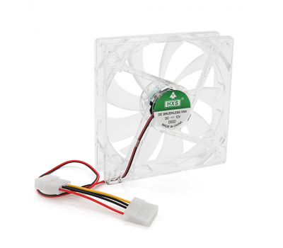 Кулер корпусний 12025 DC sleeve fan 4pin - 120*120*25мм, 12V/0,15A, 1900об/хв, RGB