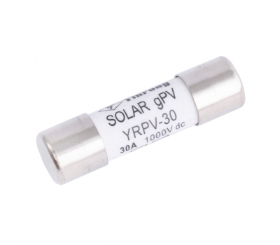 Плавкий предохранитель YROPV-30, 30A, 1000Vdc, 10×38mm, постоянное напряжение, 10 штук в упаковке, цена за 1 штуку