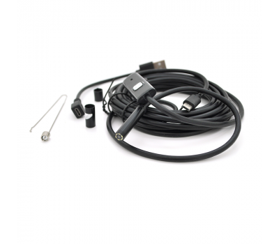 3 in 1 MicroUSB/PC HD эндоскоп, мягкий провод, 3,5м