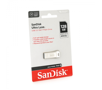 Флеш-накопичувач SanDisk Ultra luxe, USB 3.1, 128GB(150Mb/s), Blister